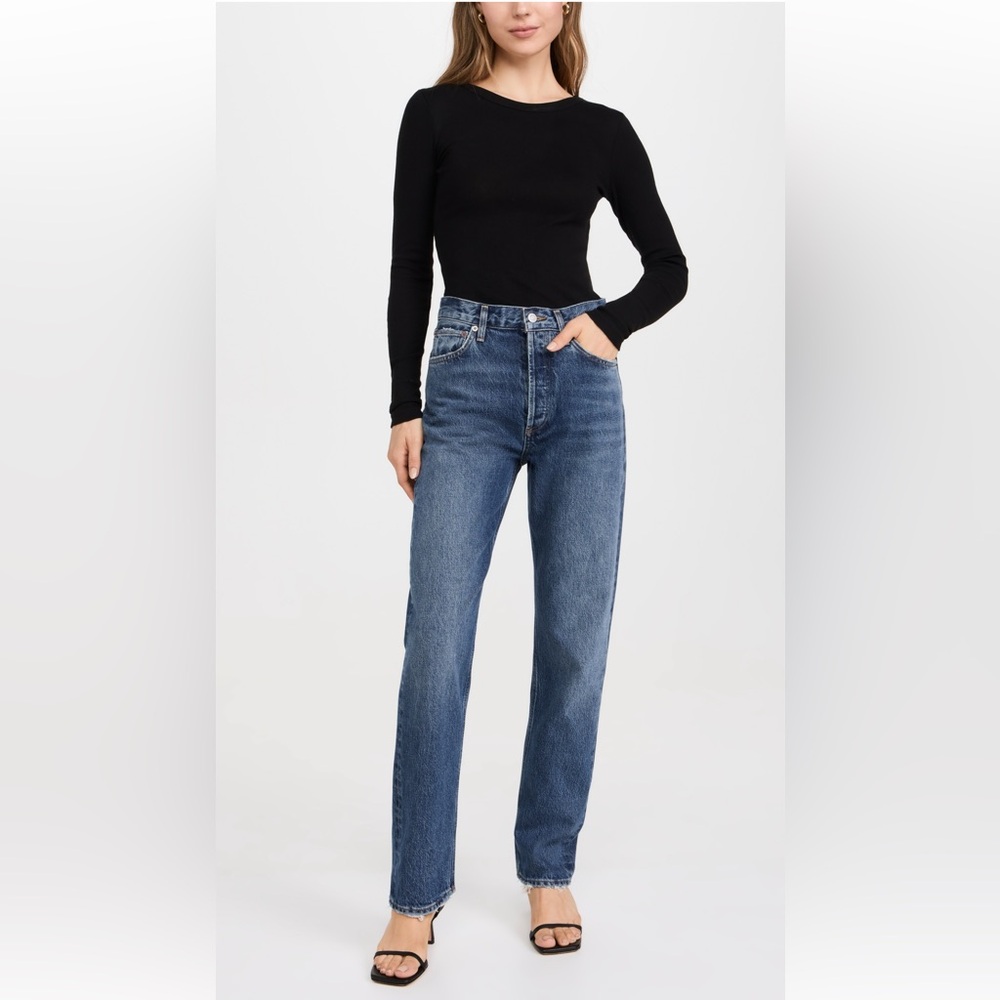 Agolde 90s Pinch Waist High Rise Straight Jeans